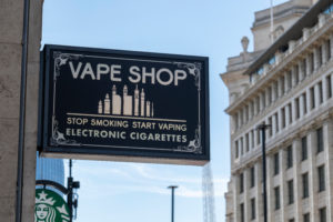 vape shop anglais médecine