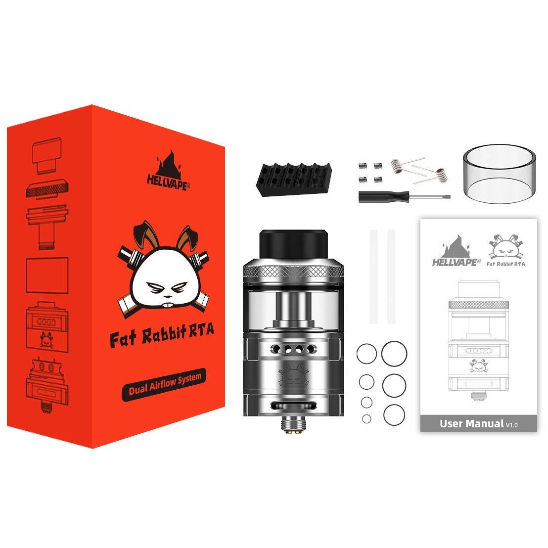 [L’ato du mois] Hellvape Fat Rabbit RTA - e-cig mag