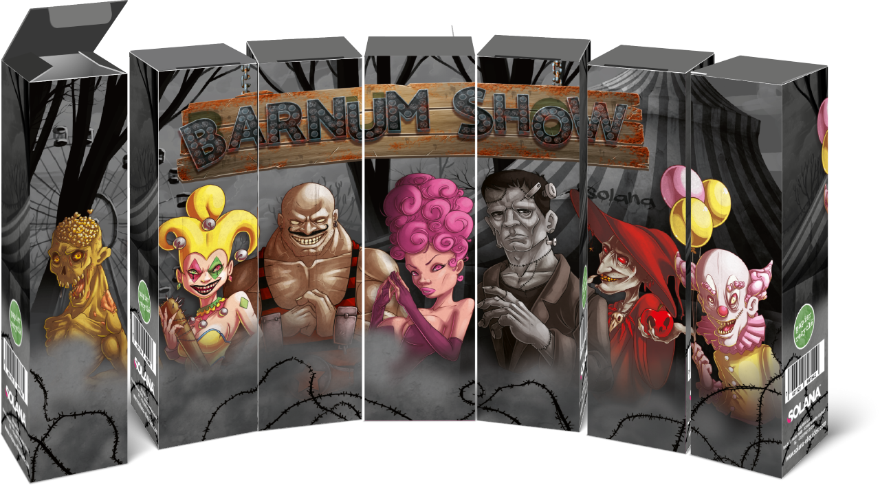 La foire aux sensations – Gamme Barnum Show (Solana)