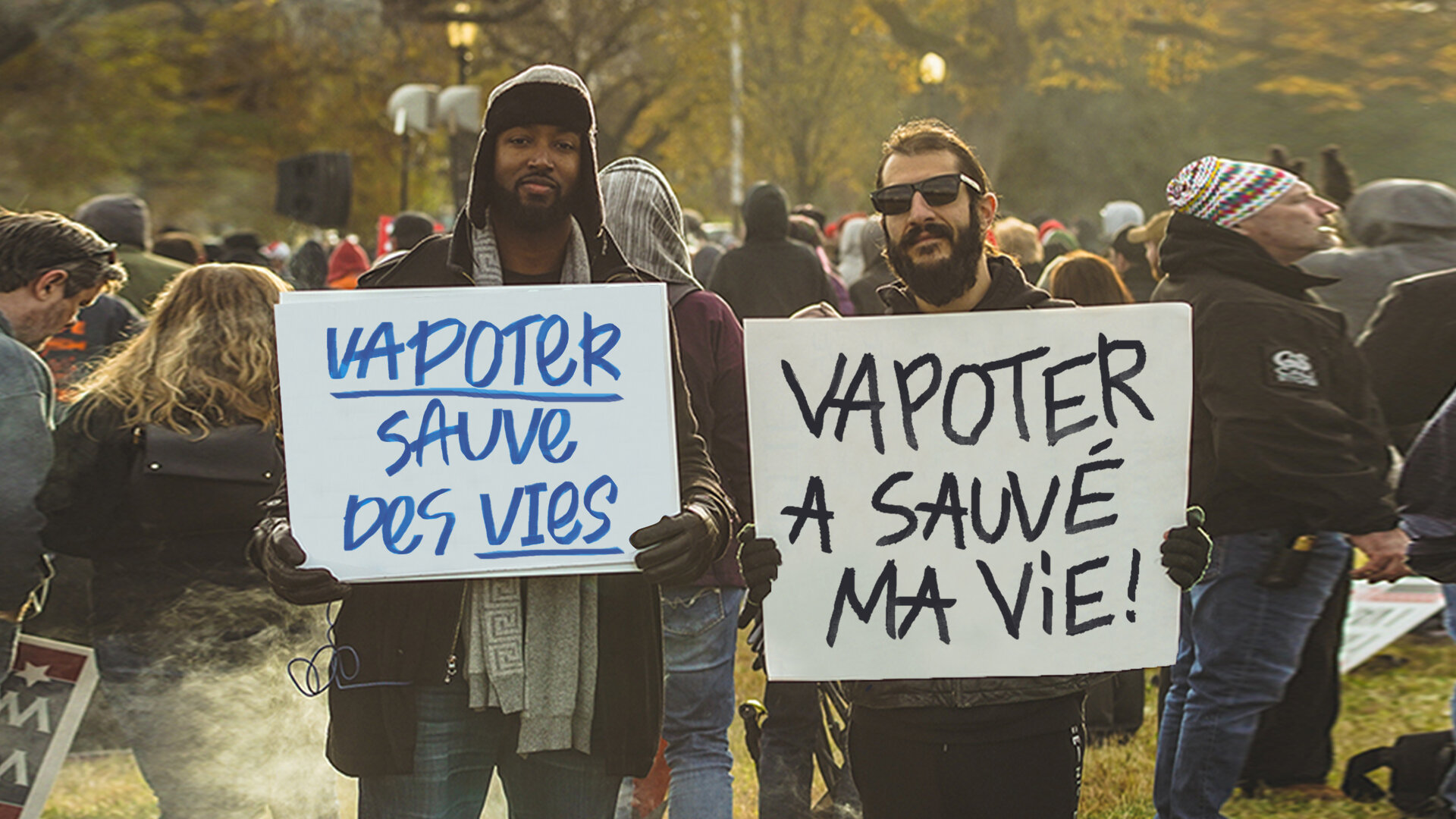 Les Canadiens se mobilisent contre la fin des arômes