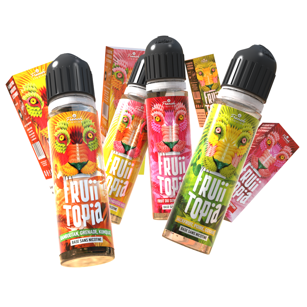 FRUIITOPIA… et les autres collections du French Liquide