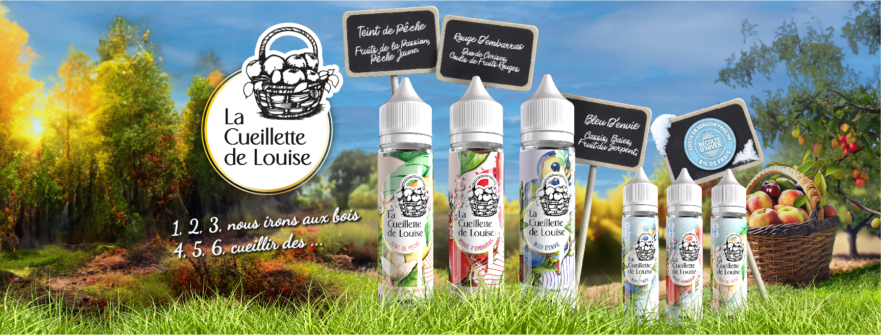 La nouvelle gamme d’e.tasty : La Cueillette de Louise !